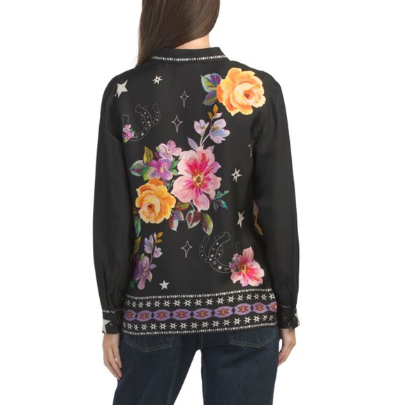 JOHNNY WAS multi Rosalynda Button Down Shirt - Picture 2 of 2